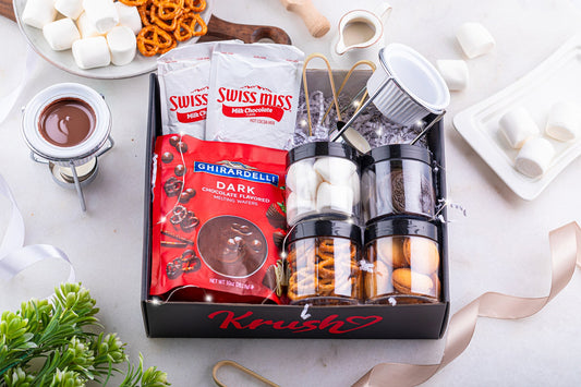 BESTSELLER! Chocolate Fondue Date Night Box for Two