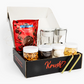 chocolate fondue date night box, chocolate gift, date night subscription box, romantic date night idea
