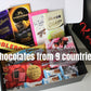 World Chocolates Tasting Box | Chocolates from 9 Countries | Employee Appreciation Gift | Corporate Gift | Teambuilding Activity Idea