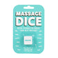 Massage Dice, Spa Gift