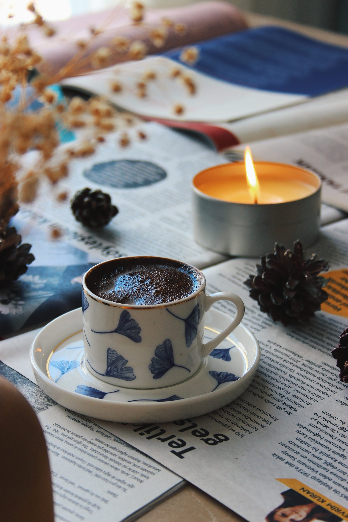 Virtual Turkish Coffee Fortunetelling Experience | Turkish Coffee Gift Set | Fun Teambuilding Activity